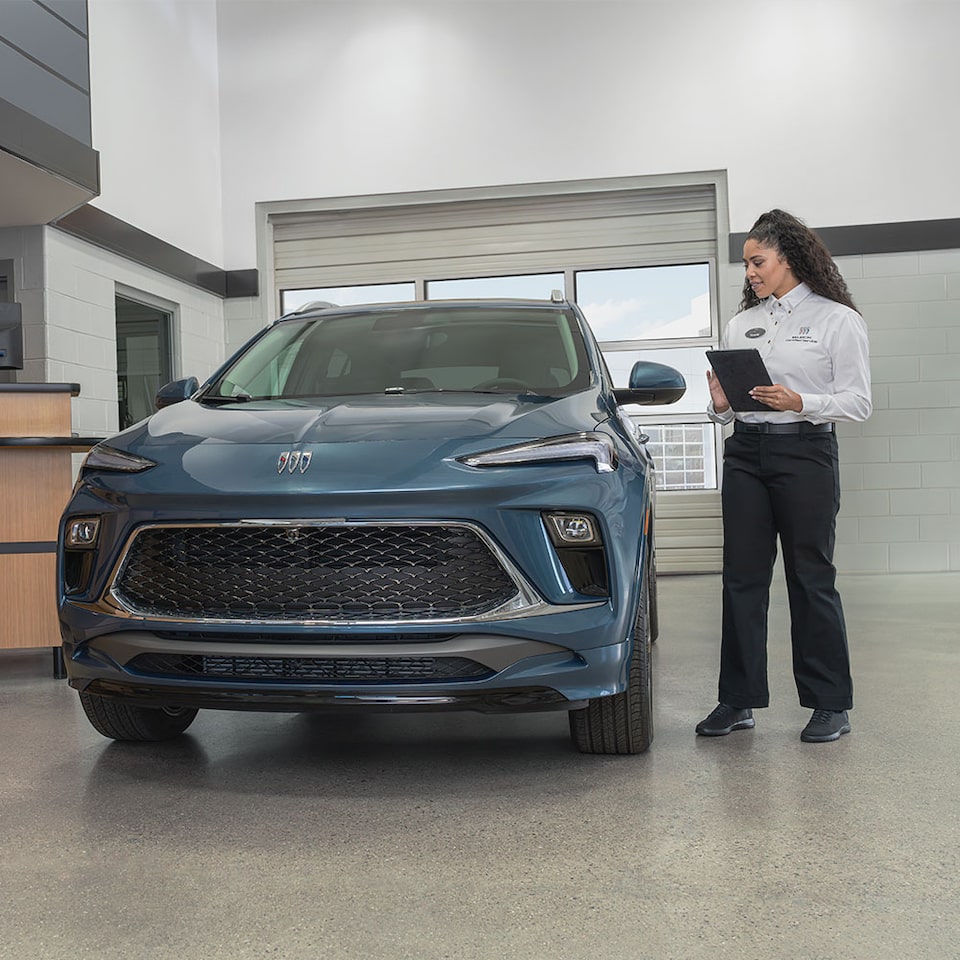 Durante el servicio automotriz de tu Buick realizamos un inventario físico del vehículo y tus pertenencias para la máxima transparencia