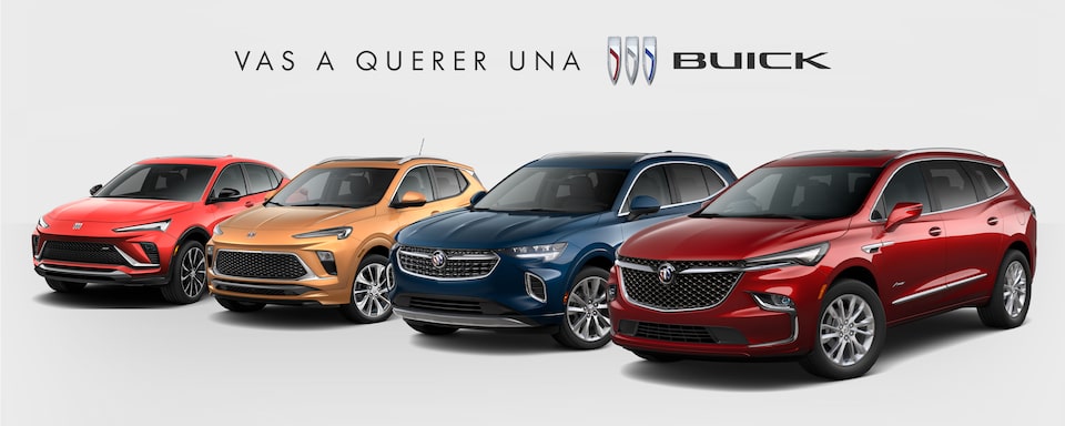 Famila SUVs de Buick, estrena tu: Encore, Envision, Enclave o Envista hoy mismo