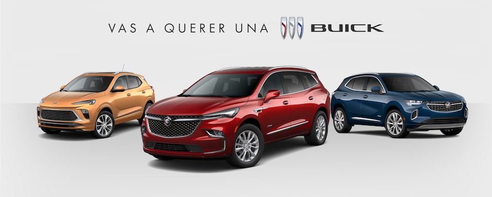 Disfruta del confort, tecnología y seguridad de las lujosas SUV's de la familia Buick. Estrena tu próxima Encore, Envision o Enclave